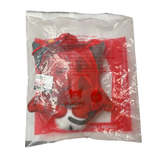 2024 McDonalds Yu-Gi-Oh! x Hello Kitty #6 Kuromi x Slifer The Sky Dragon Toy NEW - Picture 2 of 2